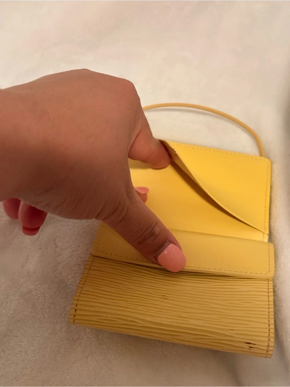 Vintage Louis Vuitton Portefeuille Elastique Wallet MI0060